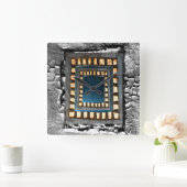 Promonisation Quadratische Wanduhr (Zuhause)