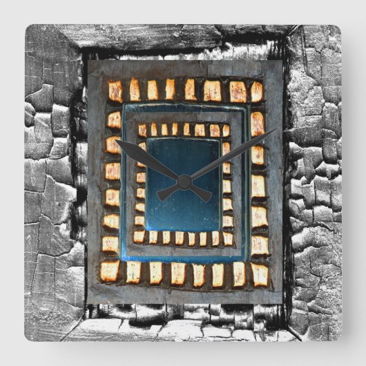 Promonisation Quadratische Wanduhr (Vorderseite)