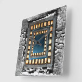 Promonisation Quadratische Wanduhr (Winkel)