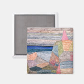 Promontorio (1933) von paul klee magnet (Vorderseite/Rückseite)