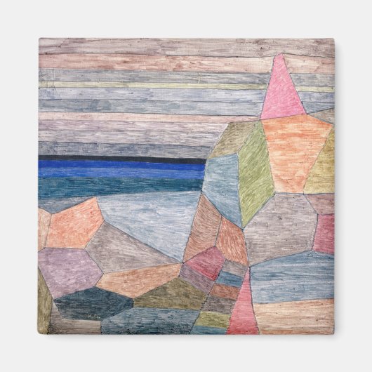 Promontorio (1933) von paul klee magnet (Vorne)