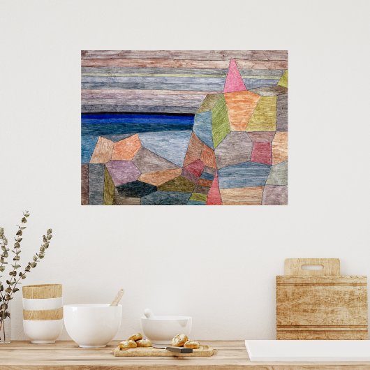 Promontorio Ph | Paul Klee | Poster (Küche)