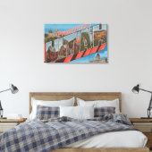 Promontory, Utah - Große Briefszenen Leinwanddruck (Insitu (Schlafzimmer))