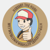Promote Huebert Sticker (Vorderseite)