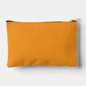 Promote Your Brand Orange Small Custom Zubehörtasche (Rückseite)
