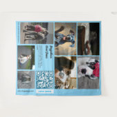 Promote your Great Dane Kennel Tapestry Wandteppich (Vorderseite (Horizontal))