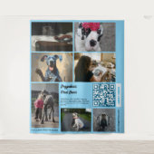Promote your Great Dane Kennel Tapestry Wandteppich (Vorderseite)