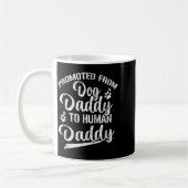 Promoted From Dog Daddy To Human Daddy Funny New D Kaffeetasse (Links)