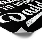 Promoted From Dog Daddy To Human Daddy Funny New D Poster (Ecke)