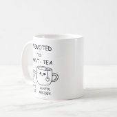 Promoted to Aunt-tea, funny new Aunt Kaffeetasse (Vorderseite Links)