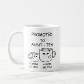 Promoted to Aunt-tea, funny new Aunt Kaffeetasse (Links)