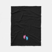 Promoted To Auntie 2025 New Aunty First Time Aunt Fleecedecke (Vorderseite)