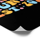 Promoted To Auntie 2026 Future Soon To Be New Aunt Poster (Ecke)