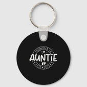 Promoted To Auntie Est 2026 Soon To Be Aunt Funny Schlüsselanhänger (Vorderseite)