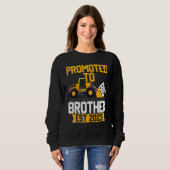 Promoted to Big Bro 2023 I Leveled up to Big Broth Sweatshirt (Vorne ganz)