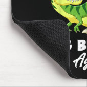 Promoted To Big Brother Again Dinosaur Lover Gift Mousepad (Ecke)