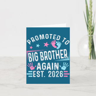 Promoted To Big Brother Again Est. 2026 Vintage Bi Karte