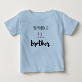 Promoted to big brother baby t-shirt
