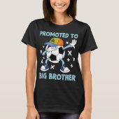 Promoted To Big Brother Soccer Design  T-Shirt (Vorderseite)