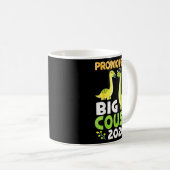 Promoted To Big Cousin 2026 Cute Dinosaur Family T Kaffeetasse (VorderseiteRechts)