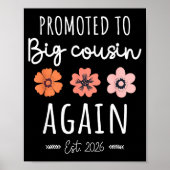 Promoted To Big Cousin Again 2026 2nd Pregnancy An Poster (Vorne)