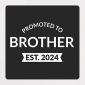 Promoted To Brother Est. 2024 II Etiketten (Design 2)