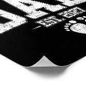 Promoted To Dad Est 2027 New Mom Daddy Fathers Day Poster (Ecke)