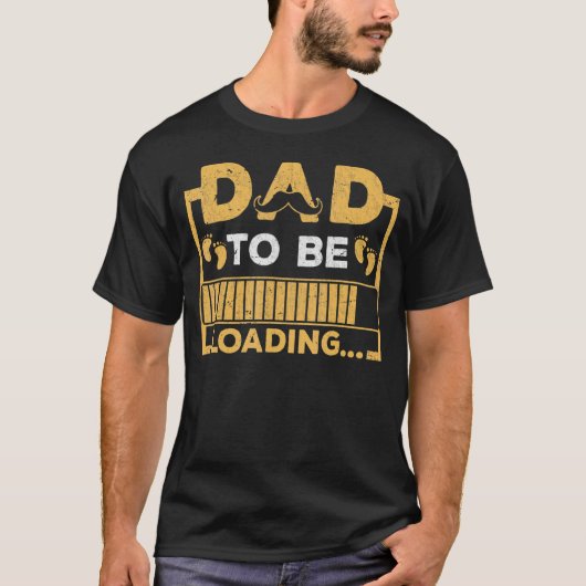Promoted to Dad New Father T-Shirt (Vorderseite)