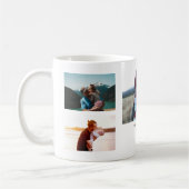 Promoted to Dad Photo Collage – Personalized  Kaffeetasse (Links)