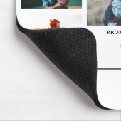 Promoted to Dad Photo Collage – Personalized Mousepad (Ecke)