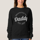 Promoted To Daddy 2024 Future Soon To Be Father Ne Sweatshirt (Vorderseite)
