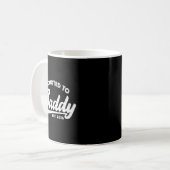 Promoted To Daddy Est 2026 Baby Announcement For N Kaffeetasse (Vorderseite Links)