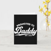 Promoted To Daddy Est 2026 Baby Announcement For N Karte (Gelbe Blume)