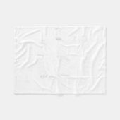 Promoted To Daddy Of Twins 2026 Baby Announcement Fleecedecke (Vorderseite (Horizontal))