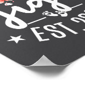 Promoted To Gigi 2025 Flower First Time New Grandm Poster (Ecke)