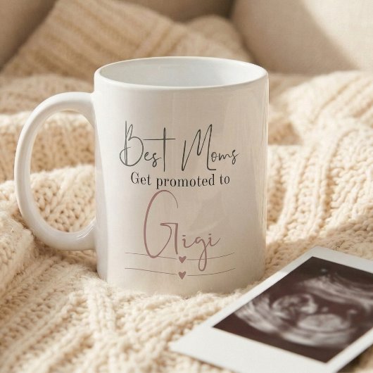 Promoted to Gigi Gift Pregnancy Announcement Kaffeetasse
