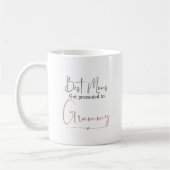 Promoted to Grammy Gift Pregnancy Announcement Kaffeetasse (Links)