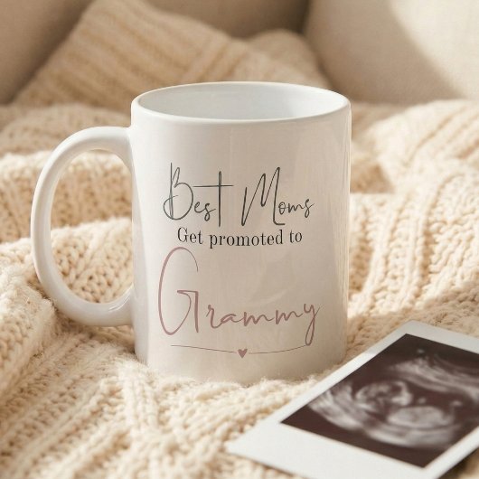 Promoted to Grammy Gift Pregnancy Announcement Kaffeetasse