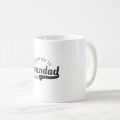 Promoted to Grandad 2026 Kaffeetasse (VorderseiteRechts)