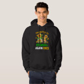 Promoted To Grandma Again 2023 Two Floral Gnomes P Hoodie (Vorne ganz)