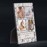 Promoted to Grandma Blush Botanical Fotoplatte<br><div class="desc">Celebrate a first mother's day for a grandmother with this beautiful blush pink and black botanical foto Foto Foto Foto Design, featuring 4 of your favorite square Fotos, and hand lettered text. The text can all be edited, so if she's Nana, or Gigi, or Abuela, you can change the text...</div>