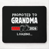 Promoted To Grandma Est 2026 Soon To Be New Grandm Mousepad (Vorne)