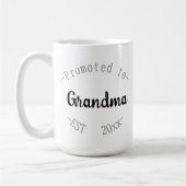 Promoted to Grandma Kaffeetasse (Links)