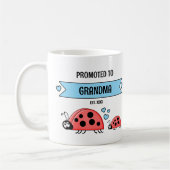 Promoted to grandma ladybugs blue kaffeetasse (Links)
