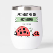 Promoted to Grandma ladybugs green (Rückseite)