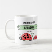 Promoted to grandma ladybugs green kaffeetasse (Links)