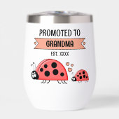 Promoted to Grandma ladybugs peach (Vorderseite)