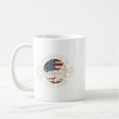 Promoted To Grandpa 2026 Expecting Baby Usa Flag G Kaffeetasse (Links)
