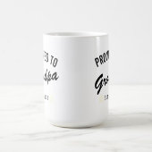 Promoted to Grandpa Est. 2026 Kaffeetasse (Mittel)