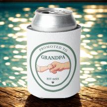 Promoted to Grandpa Est. 20XX Can Cooler